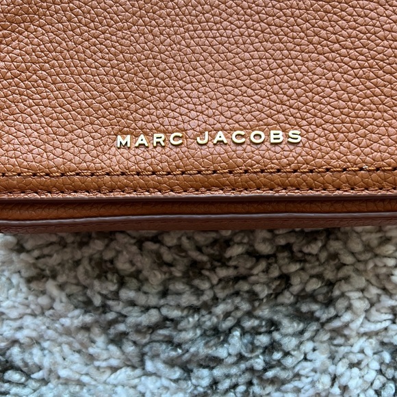 Marc Jacobs pebbled leather tan crossbody bag mini - Picture 2 of 7